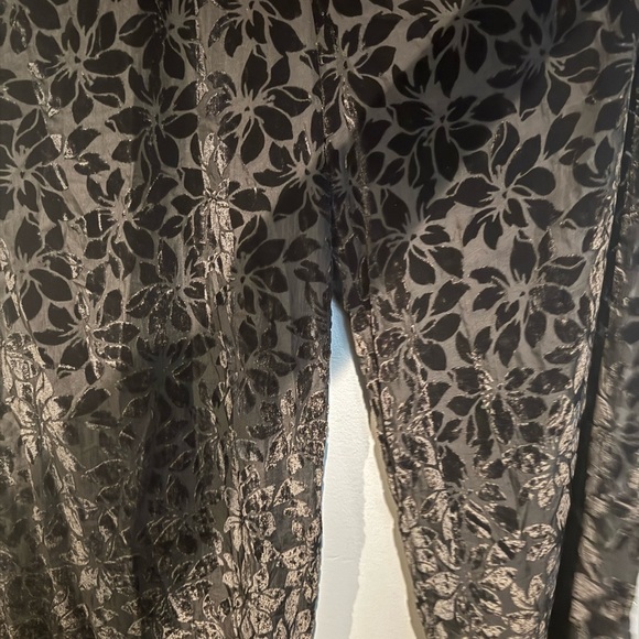 Victoria's Secret Black Sheer Floral Romper - Picture 5 of 10